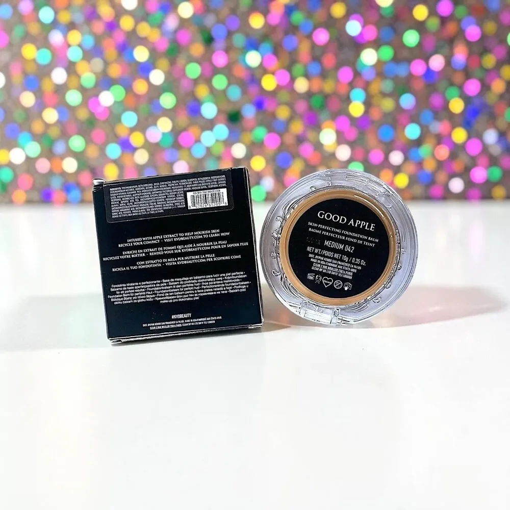 Kat Von D KVD Good Apple Skin-Perfecting Foundation Balm in Medium 042 .35oz NIB